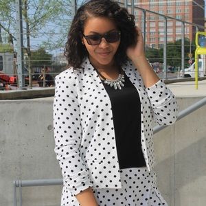 Soaked in Luxury Polka Dot Jacket